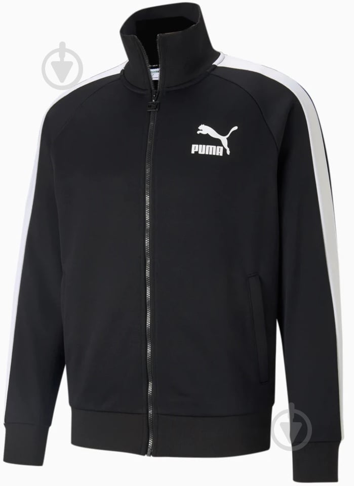 Джемпер Puma ICONIC T7 TRACK JACKET PT 53009401 р. S черный - фото 4