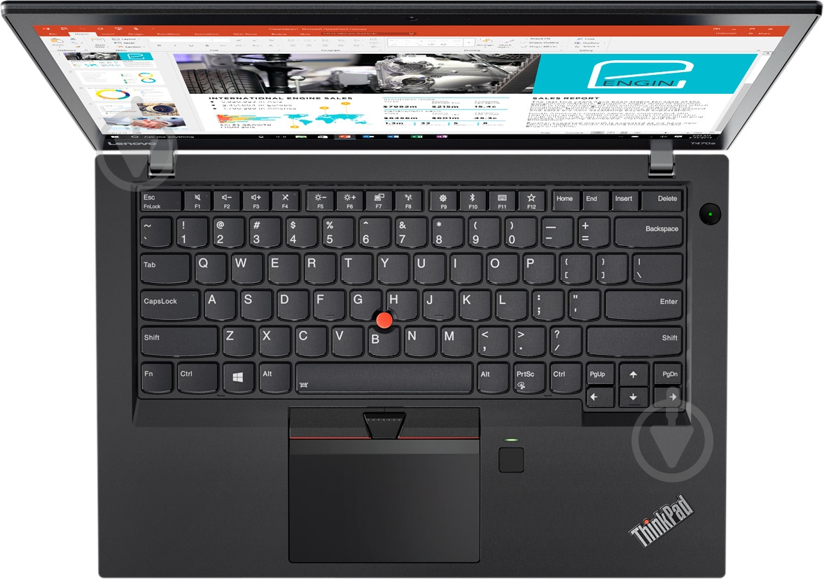 Ноутбук Lenovo ThinkPad T470s 14" (20HF0004RT) black - фото 3