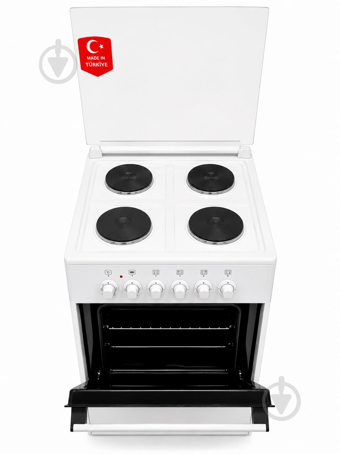 Плита электрическая Borgio EE 540 W M white - фото 14