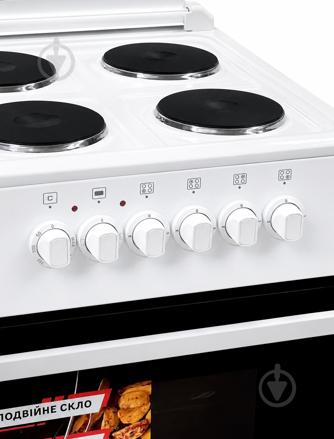 Плита электрическая Borgio EE 540 W M white - фото 2