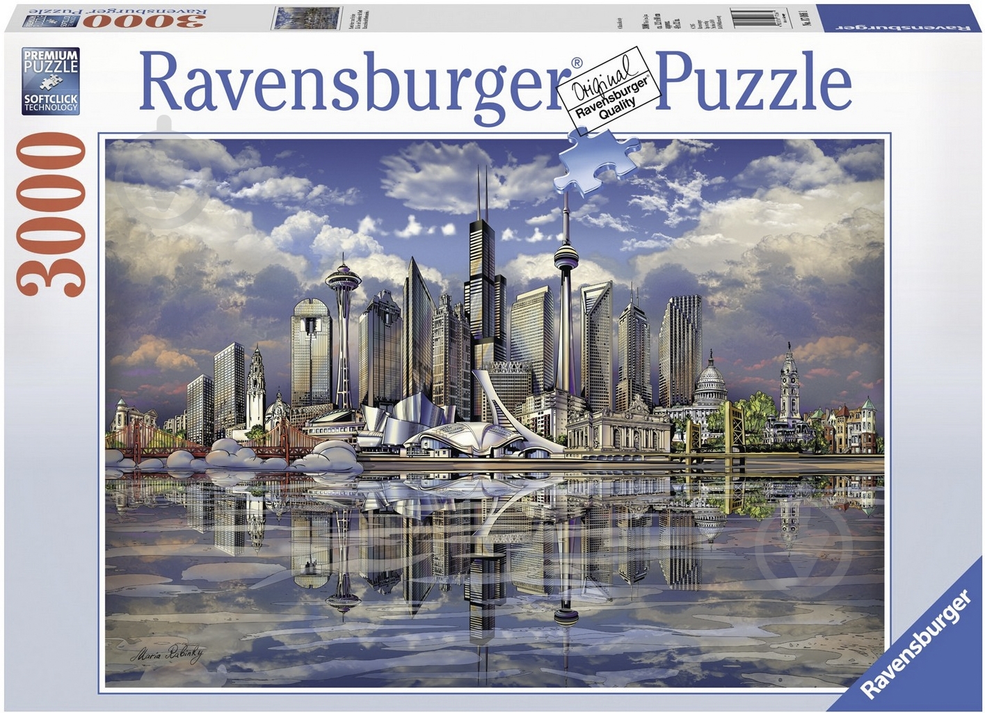 Пазл Ravensburger Североамериканский горизонт RSV-170661 - фото 1