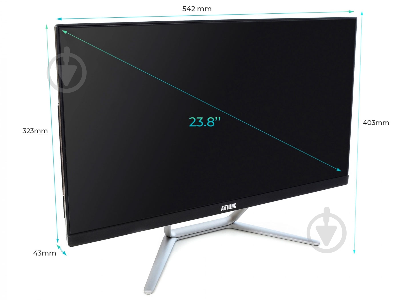 Моноблок Artline Home G41v23Win 23,8" black - фото 2 Моноблок Artline Home G41v23Win 23,8" black - фото 2