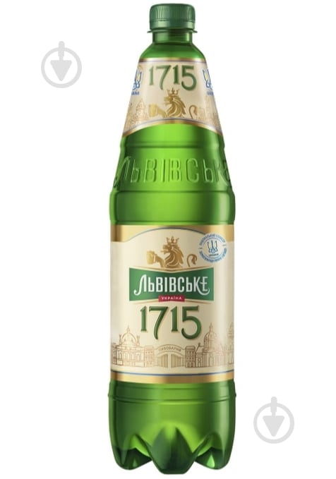 Пиво Львівське светлое 1715 1,12 л - фото 1 Пиво Львівське светлое 1715 1,12 л - фото 1