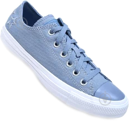 Кеды Converse CTAS OX 567098C р.38 голубой - фото 2