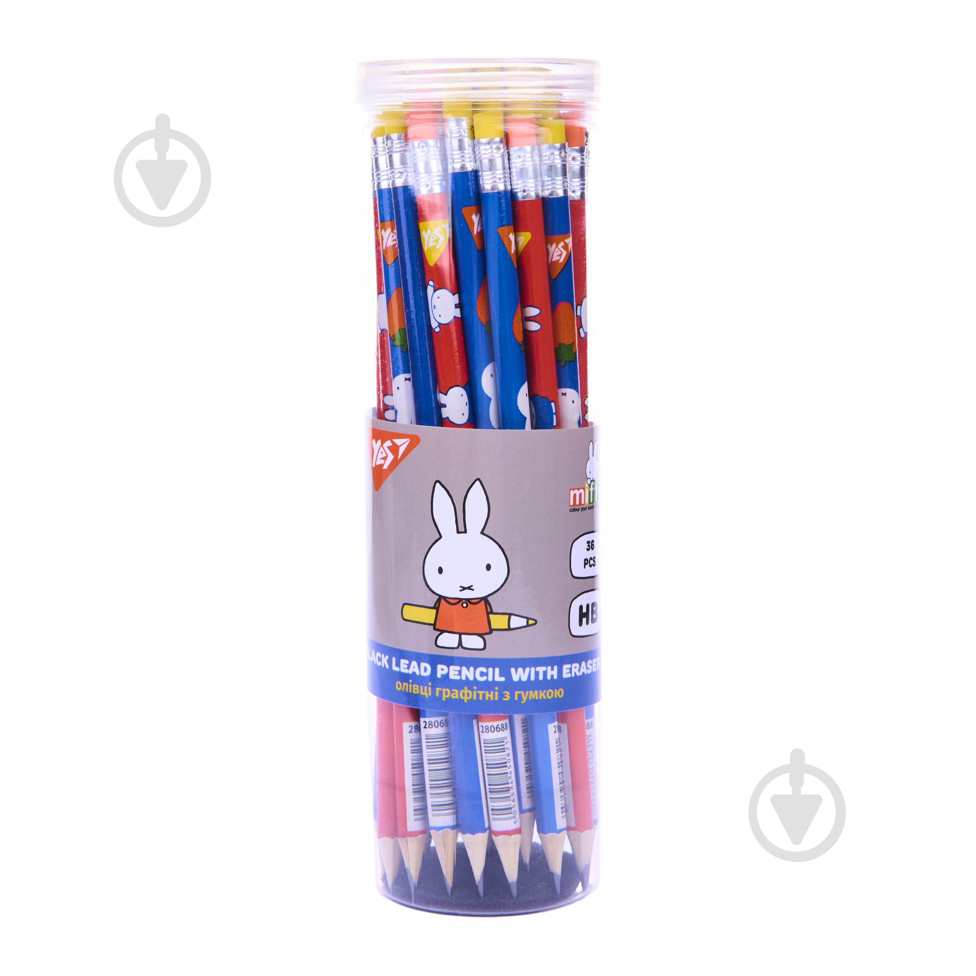 Карандаш чернографитный Miffy 280688 YES - фото 1