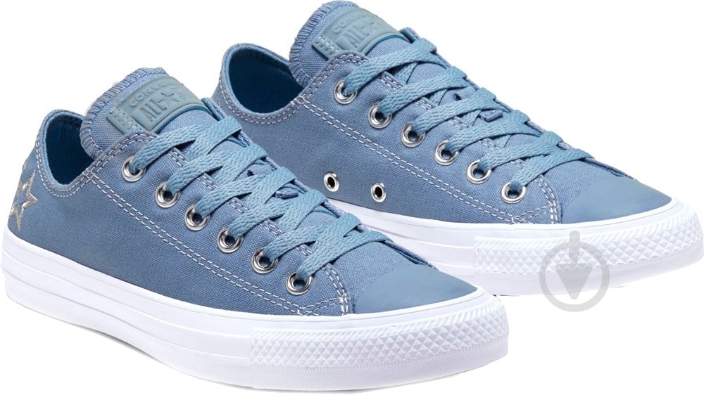 Кеды Converse CTAS OX 567098C р.40 голубой - фото 1