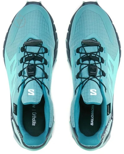 Кроссовки женские демисезонные Salomon SUPERCROSS 4 GTX W L47316900 р.37 1/3 бирюзовые - фото 4