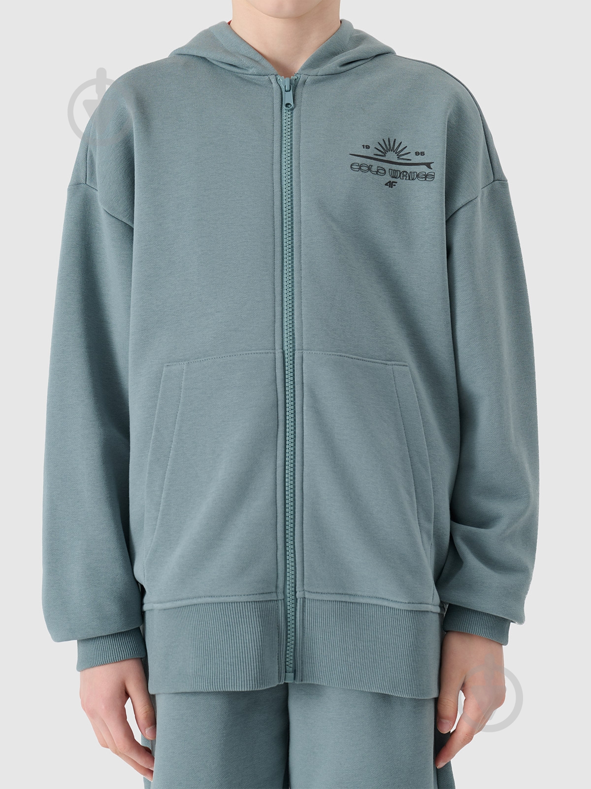 Джемпер 4F SWEATSHIRT M1522 4FJWSS25TSWSM1522-46S р.158 зеленый - фото 4 Джемпер 4F SWEATSHIRT M1522 4FJWSS25TSWSM1522-46S р.158 зеленый - фото 4