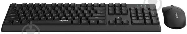Комплект клавіатура та миша RAPOO X1500 black Wireless - фото 4