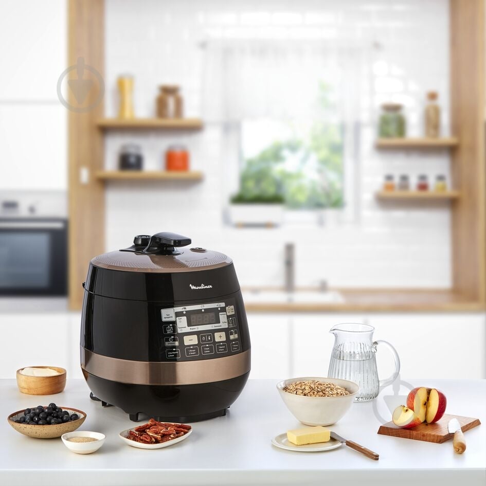 Мультиварка-скороварка Moulinex QUICKCHEF CE430A34 - фото 4