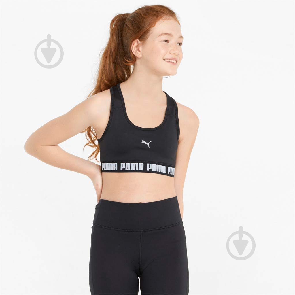 Бра Puma RUNTRAIN BRA TOP 84691401 чорний - фото 1