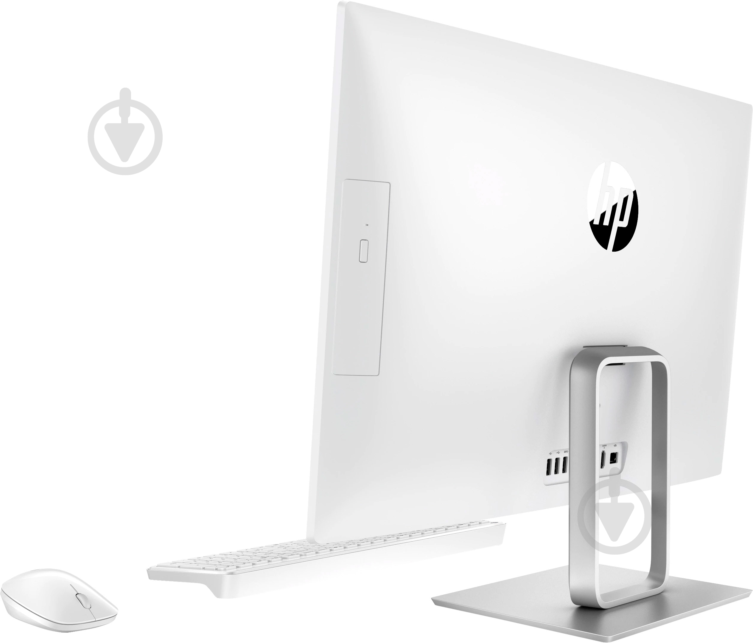 Моноблок HP Pavilion All-in-One 24-r010ur 23,8" (2MJ08EA) white - фото 4 Моноблок HP Pavilion All-in-One 24-r010ur 23,8" (2MJ08EA) white - фото 4