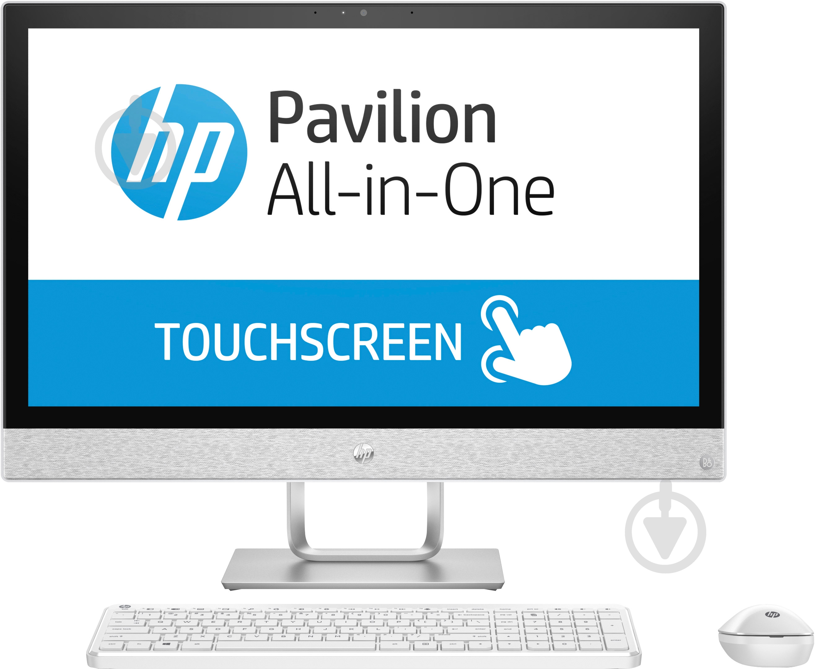 Моноблок HP Pavilion All-in-One 24-r010ur 23,8" (2MJ08EA) white - фото 1 Моноблок HP Pavilion All-in-One 24-r010ur 23,8" (2MJ08EA) white - фото 1