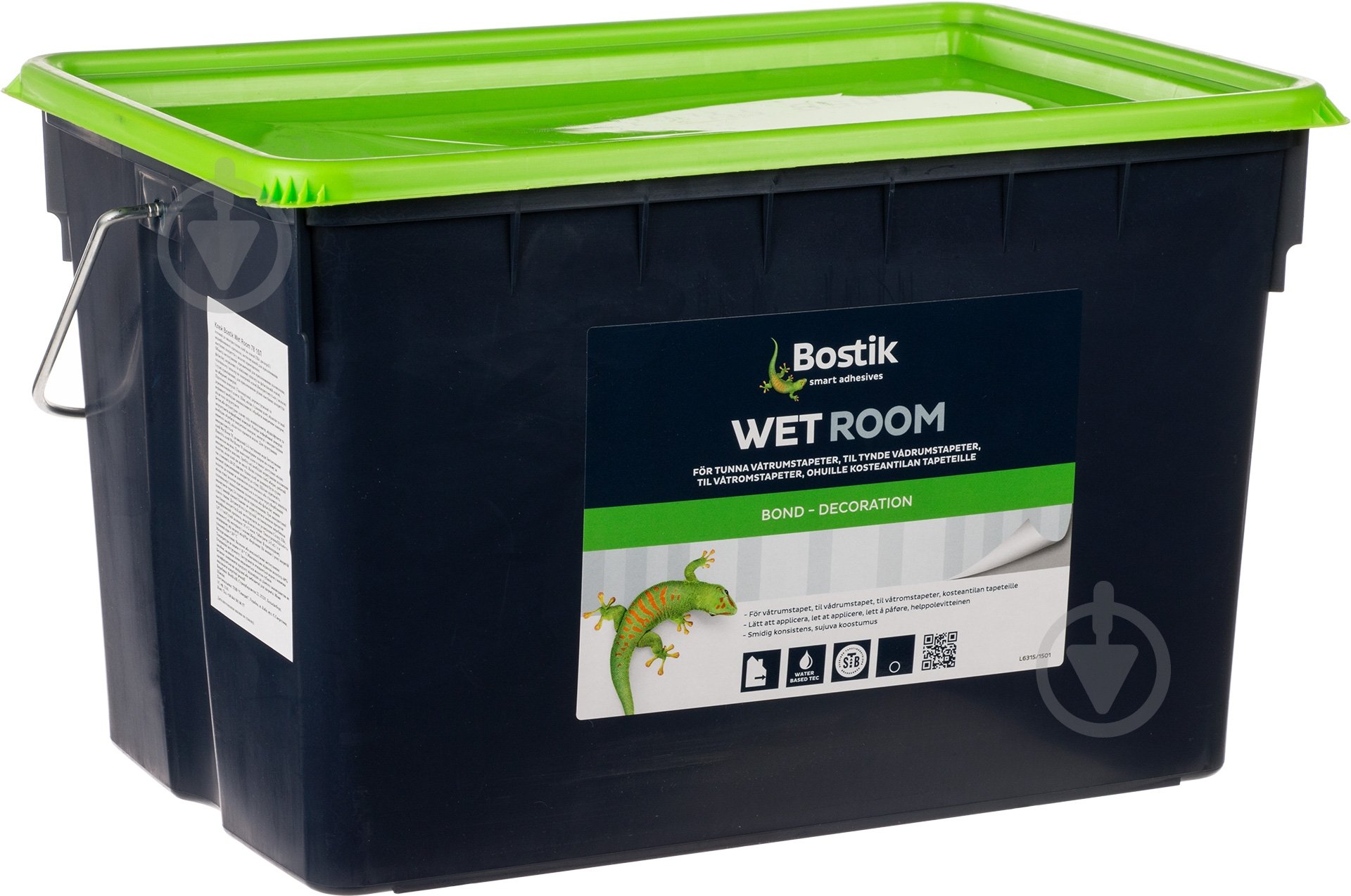 Клей для шпалер Bostik Wet Room 15 л - фото 2 Клей для шпалер Bostik Wet Room 15 л - фото 2