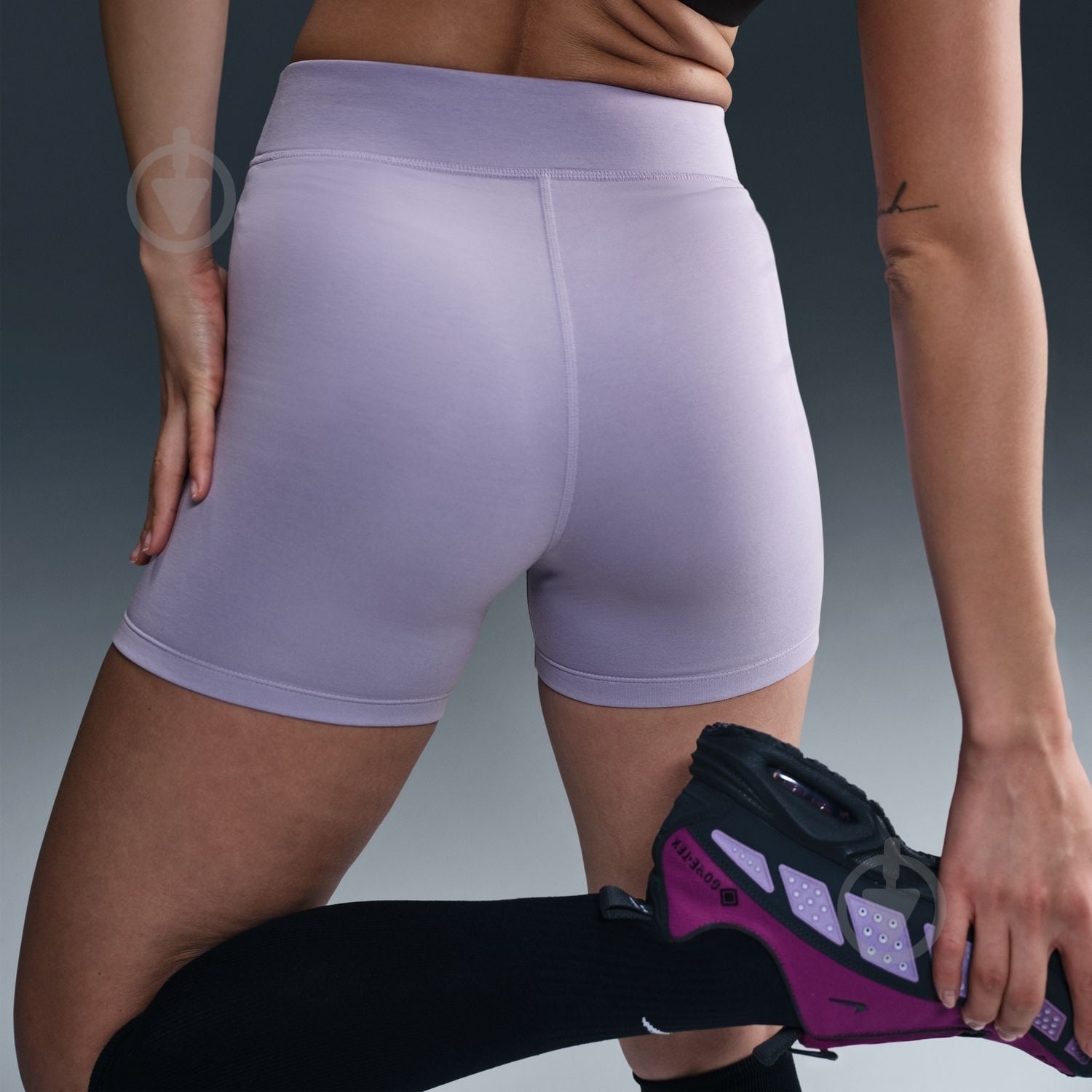 Шорты Nike HJ1019-533 р. S фиолетовый - фото 2 Шорты Nike HJ1019-533 р. S фиолетовый - фото 2