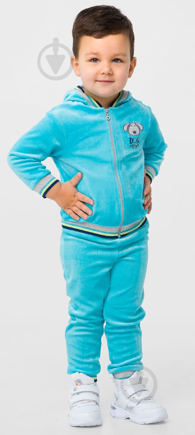Джемпер для мальчика Smil р.86 бирюзовый 117267 - фото 1