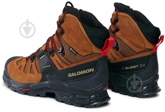 Ботинки Salomon QUEST 4 GTX L47156400 р.46 2/3 коричневый - фото 3