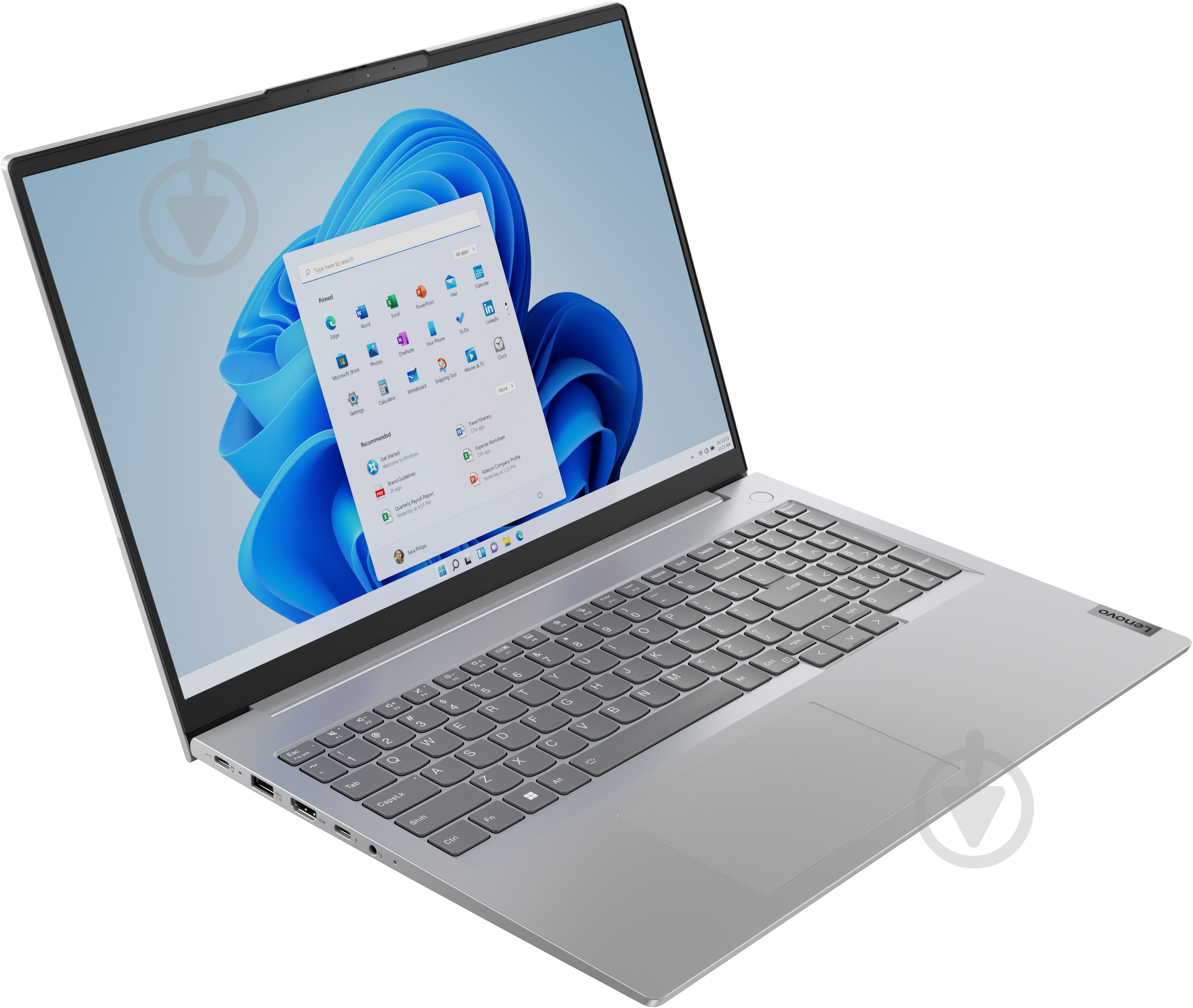 Ноутбук Lenovo ThinkBook 16 G6 IRL 16" (21KH008ARA) arctic grey - фото 3