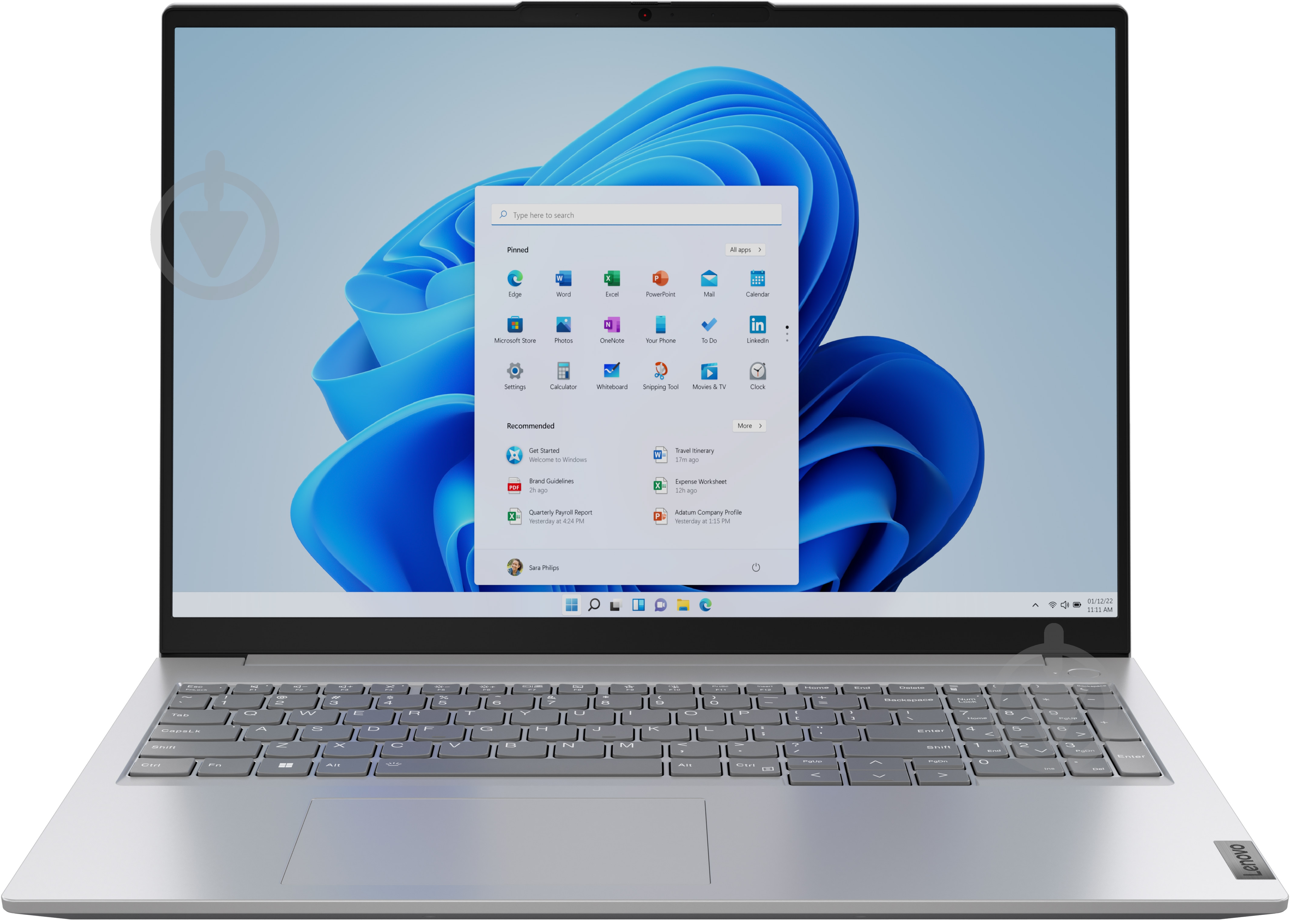Ноутбук Lenovo ThinkBook 16 G6 IRL 16" (21KH008ARA) arctic grey - фото 1
