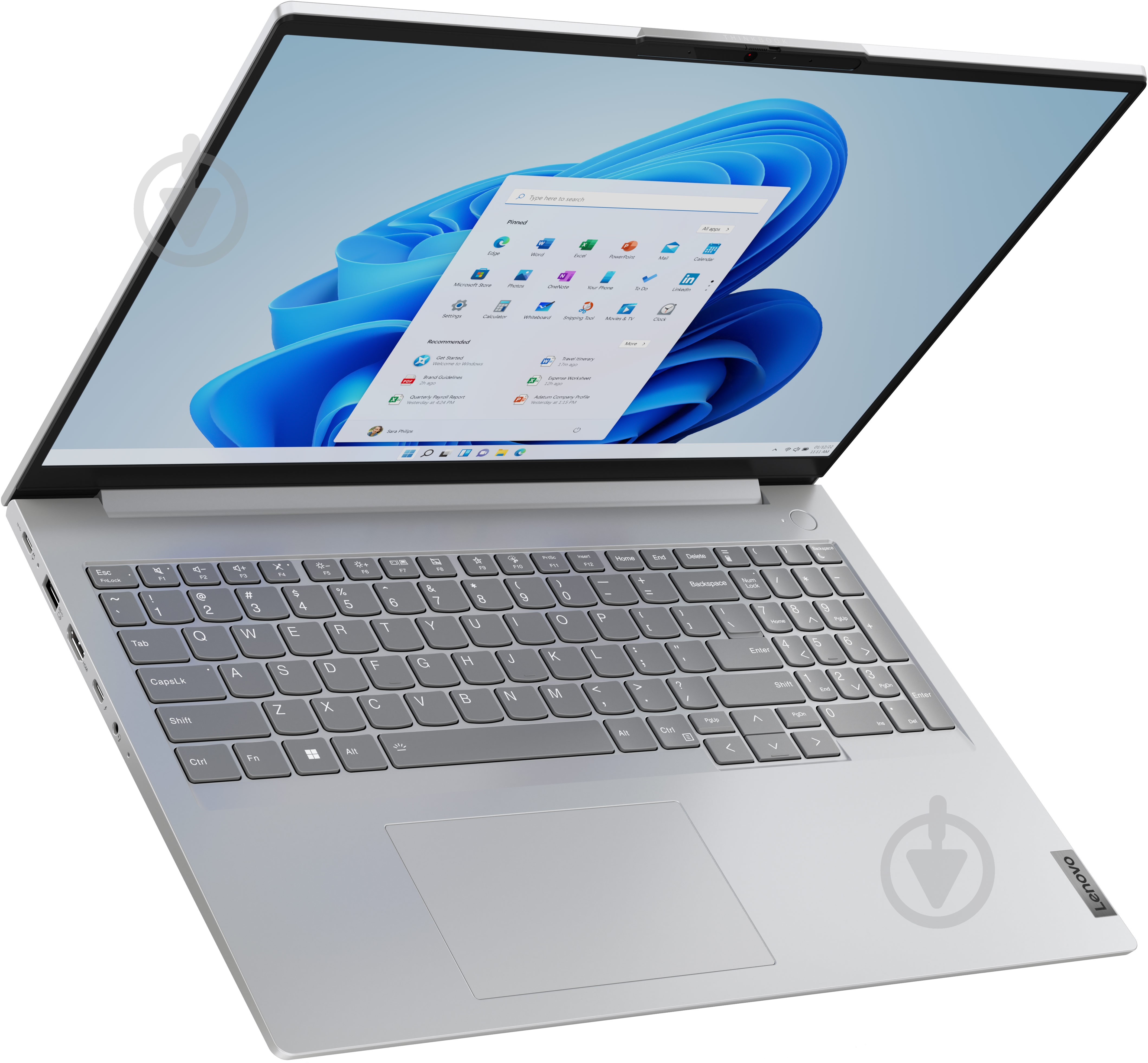 Ноутбук Lenovo ThinkBook 16 G6 IRL 16" (21KH008ARA) arctic grey - фото 8