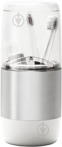 Стакан для зубных щеток PRIMANOVA белый E16-01 - фото 1 Стакан для зубных щеток PRIMANOVA белый E16-01 - фото 1