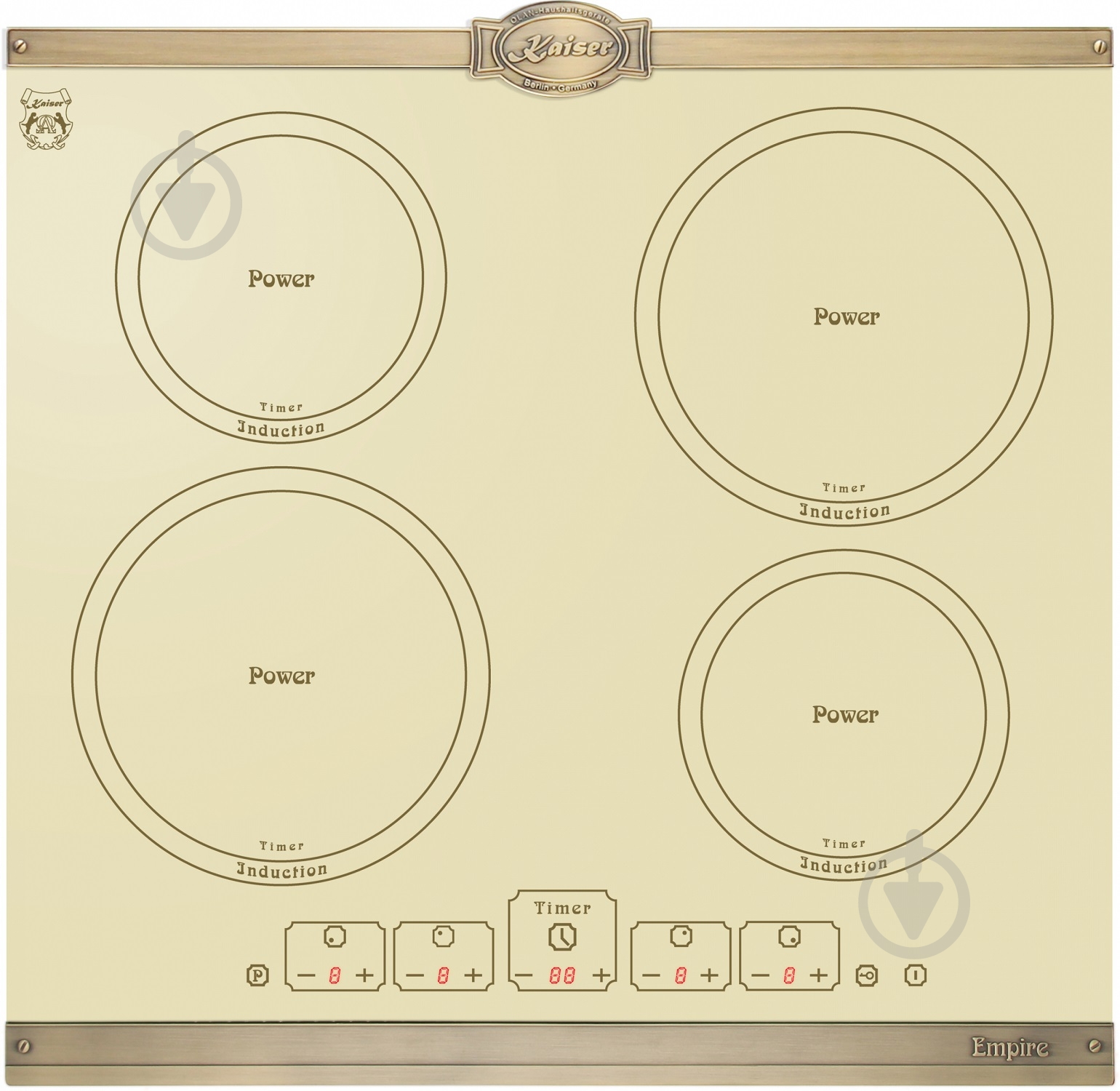Варочная поверхность индукционная Kaiser KCT 6195 IElfEm - фото 1 Варочная поверхность индукционная Kaiser KCT 6195 IElfEm - фото 1