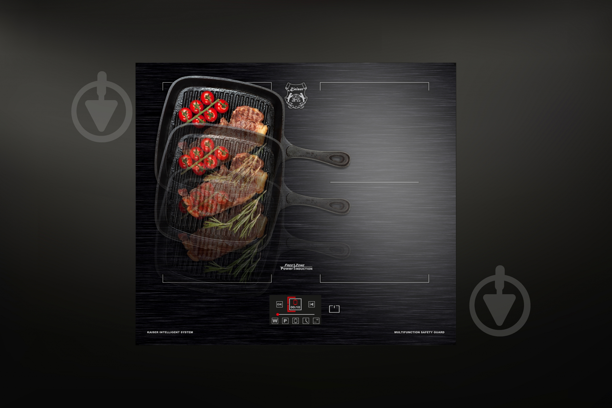 Варочная поверхность индукционная Kaiser La Perle Noire KCT 6140 FI - фото 4