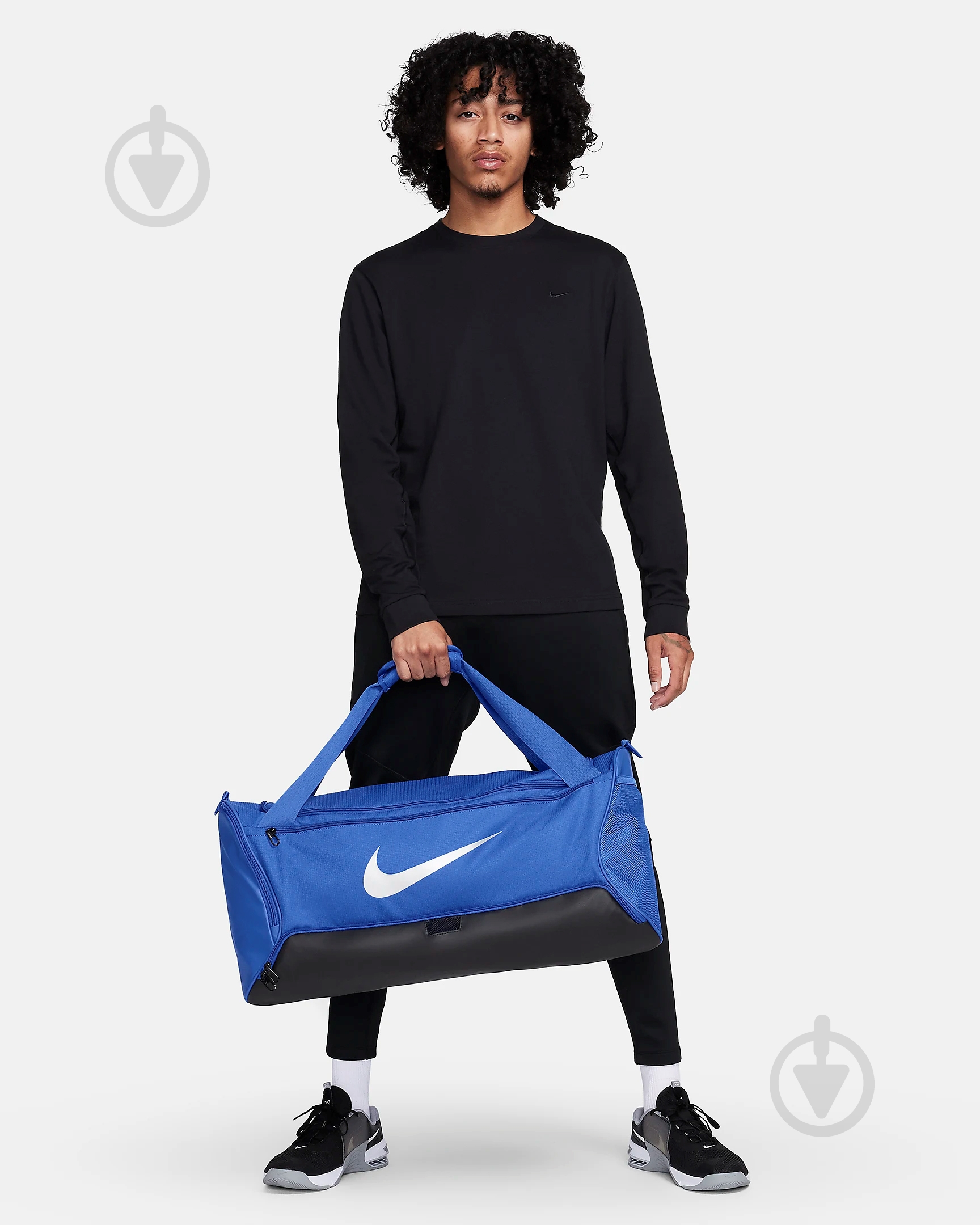 Сумка Nike Brasilia 9.5 DH7710-480 60 л синий - фото 12