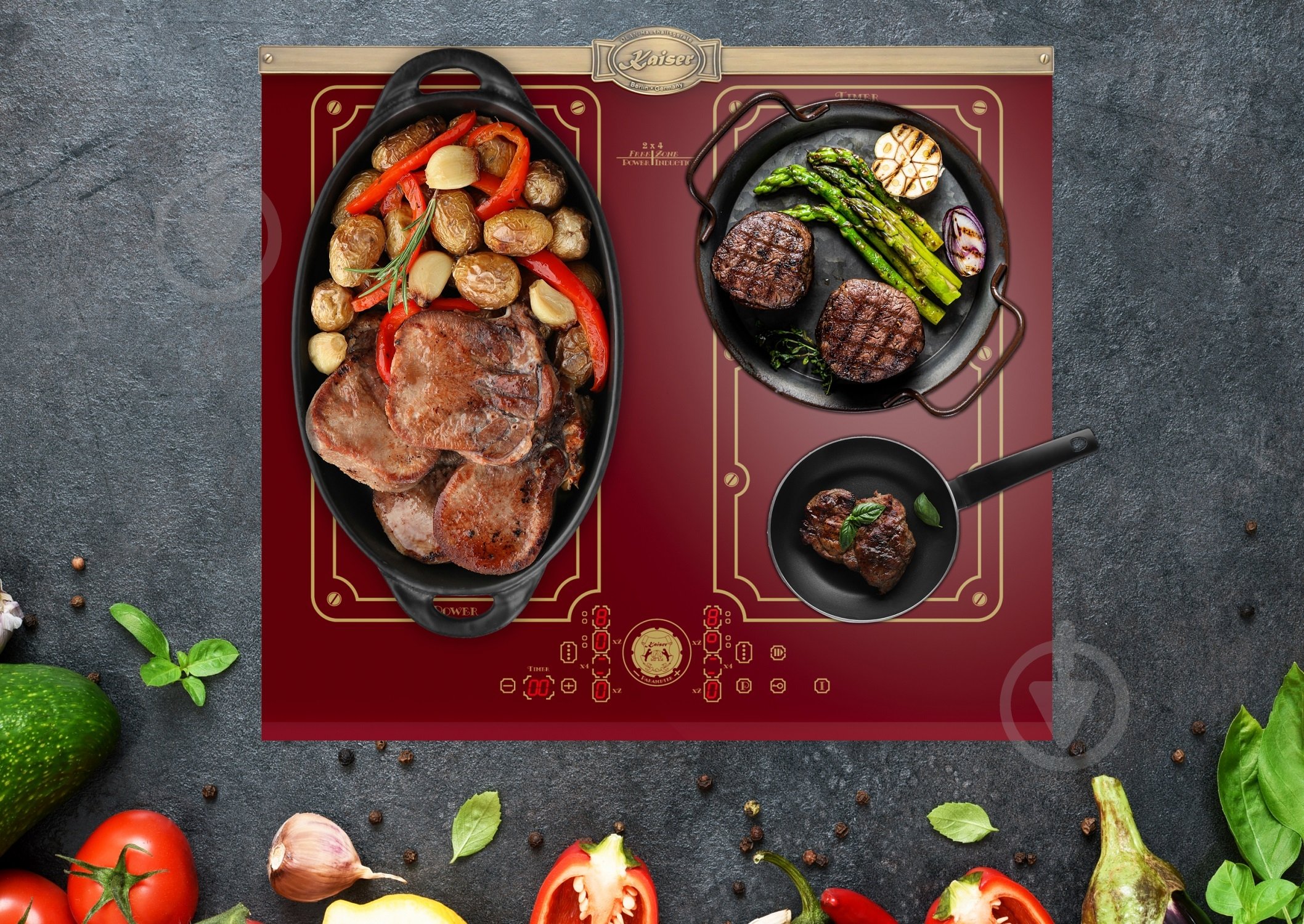 Індукційна Kaiser Empire KCT 6192 FI RotEm - фото 8 Індукційна Kaiser Empire KCT 6192 FI RotEm - фото 8