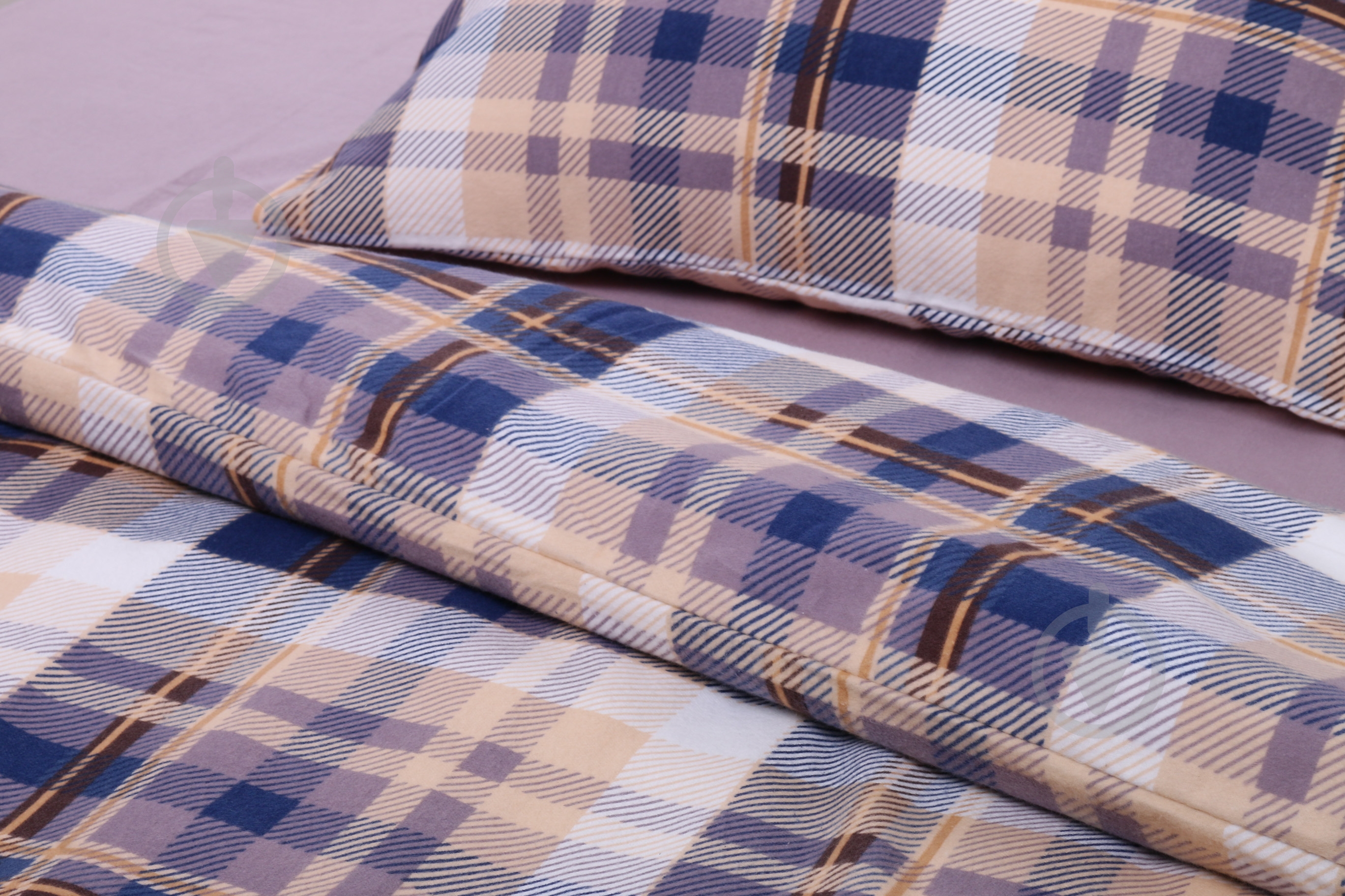 Пододеяльник Клетка синяя (фланель) 200x220 см La Nuit - фото 5 Пододеяльник Клетка синяя (фланель) 200x220 см La Nuit - фото 5