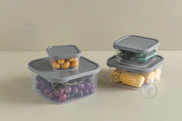 Контейнер Idea Home 00813 Quick Box Gray 1.8 л (00813 Gray) - фото 2