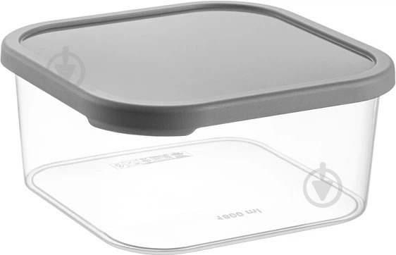 Контейнер Idea Home 00813 Quick Box Gray 1.8 л (00813 Gray) - фото 1