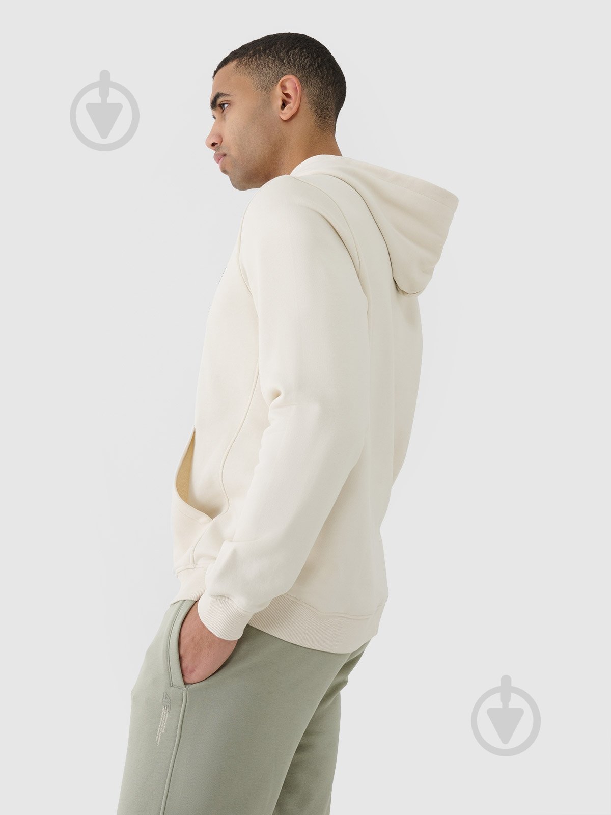 Джемпер 4F SWEATSHIRT M1585 4FWSS25TSWSM1585-12S р.2XL бежевий - фото 3