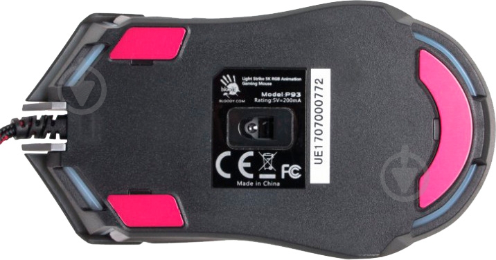 Мышь A4Tech P93 (4711421929868) black - фото 3