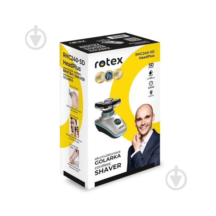 Электробритва Rotex RHC240-5D HeadPlus - фото 11