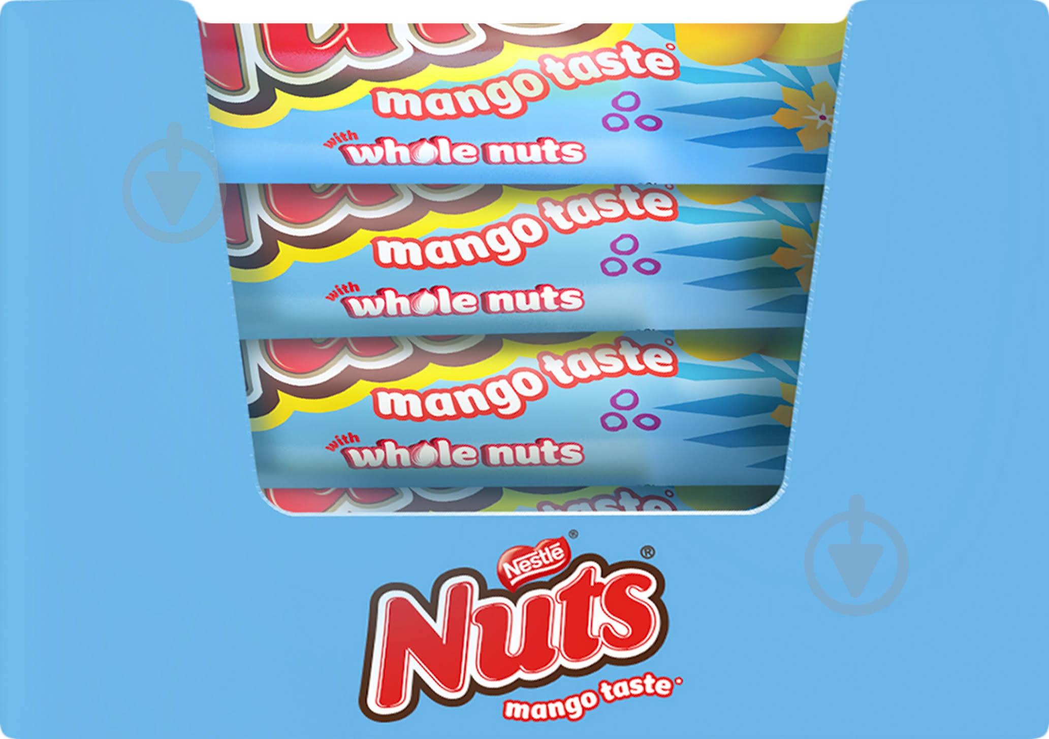 Батончик Nuts со вкусом манго 42г - фото 3 Батончик Nuts со вкусом манго 42г - фото 3