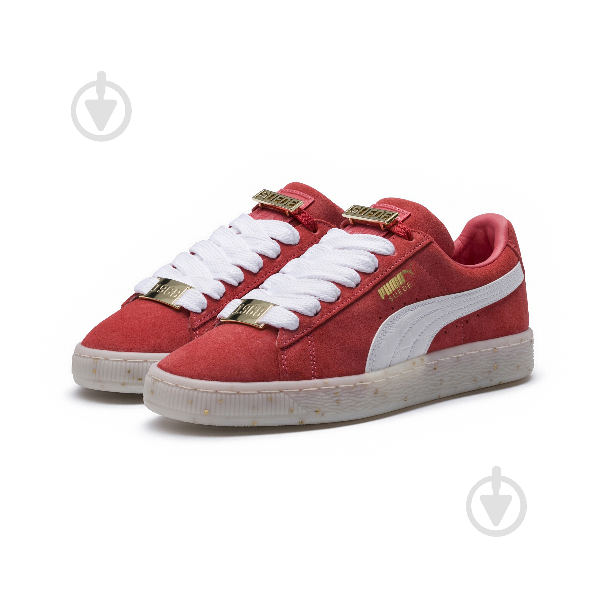 Кроссовки женские демисезонные Puma Suede Classic BBoy Fab Wn s 36555902 р.37 красные - фото 1