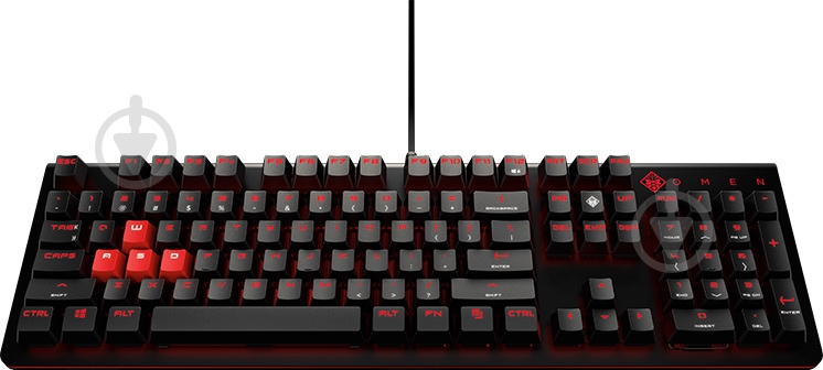 Клавиатура HP Omen 1100 (1MY13AA) black - фото 2 Клавиатура HP Omen 1100 (1MY13AA) black - фото 2