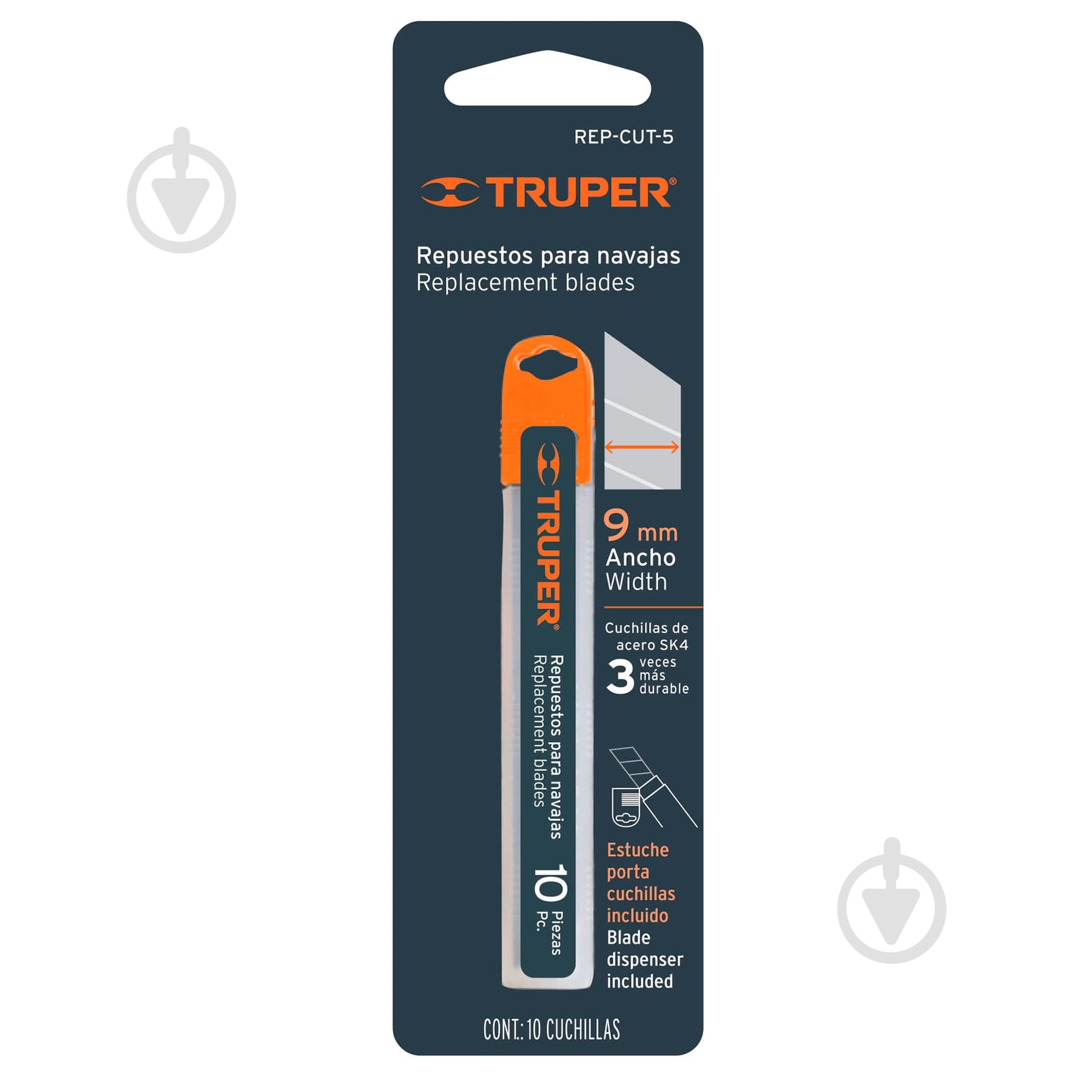 Лезвие сменное Truper 9 мм REP-CUT-5 - фото 3