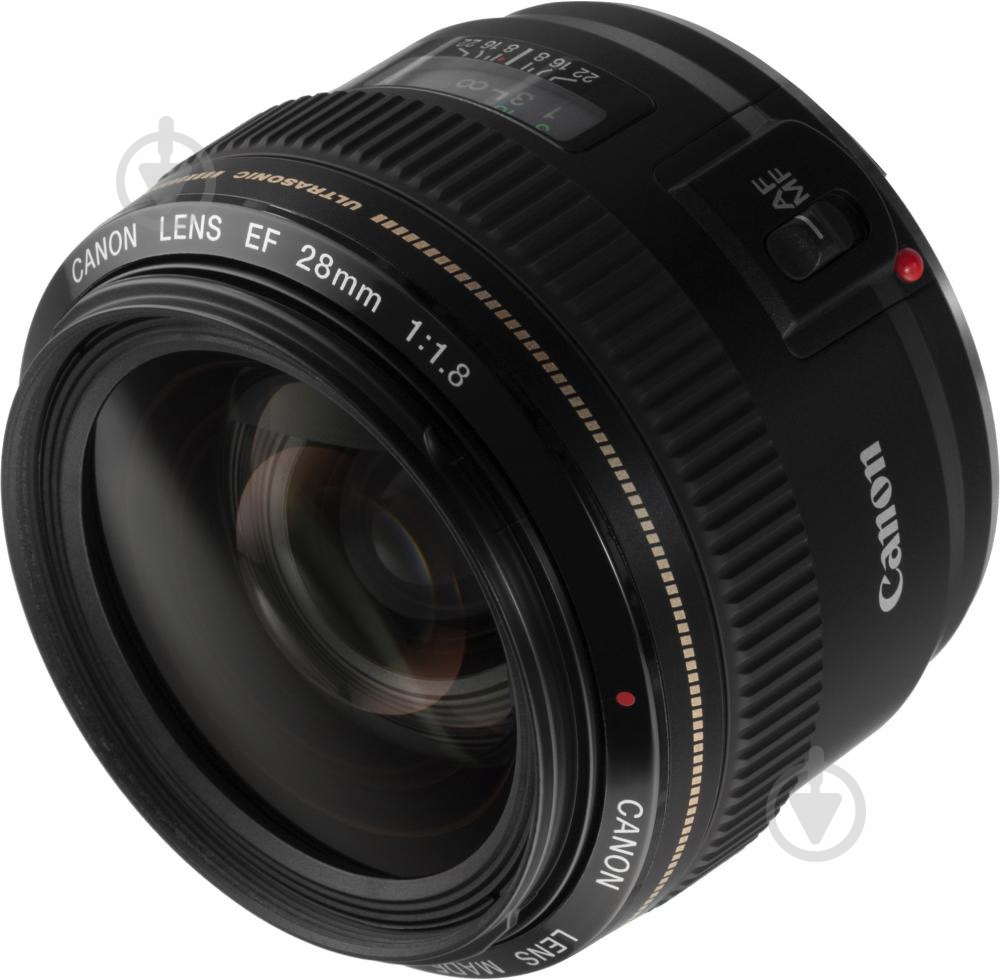 Объектив Canon EF 28mm f/1.8 USM - фото 2