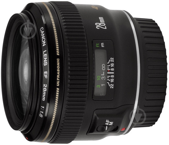 Объектив Canon EF 28mm f/1.8 USM - фото 1