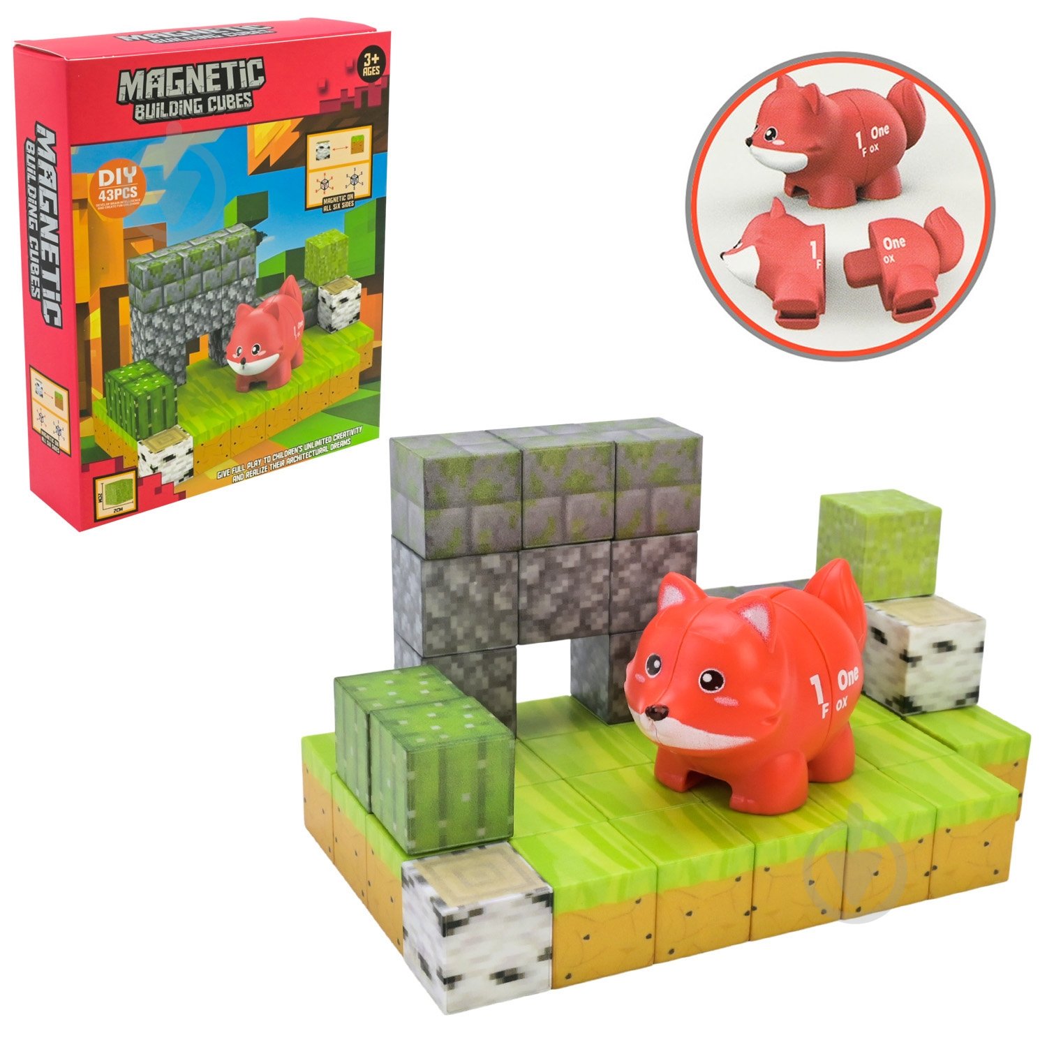 Конструктор магнитный Shantou JM920 - фото 1 Конструктор магнитный Shantou JM920 - фото 1