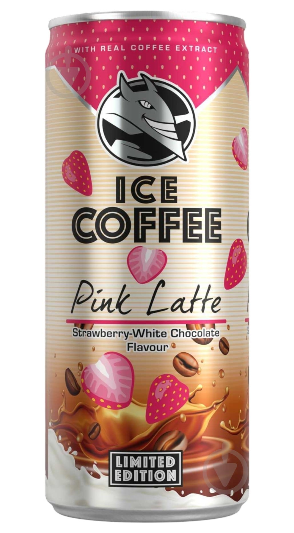 Безалкогольный напиток HELL Ice Coffee Pink Latte 0,25 л - фото 1 Безалкогольный напиток HELL Ice Coffee Pink Latte 0,25 л - фото 1