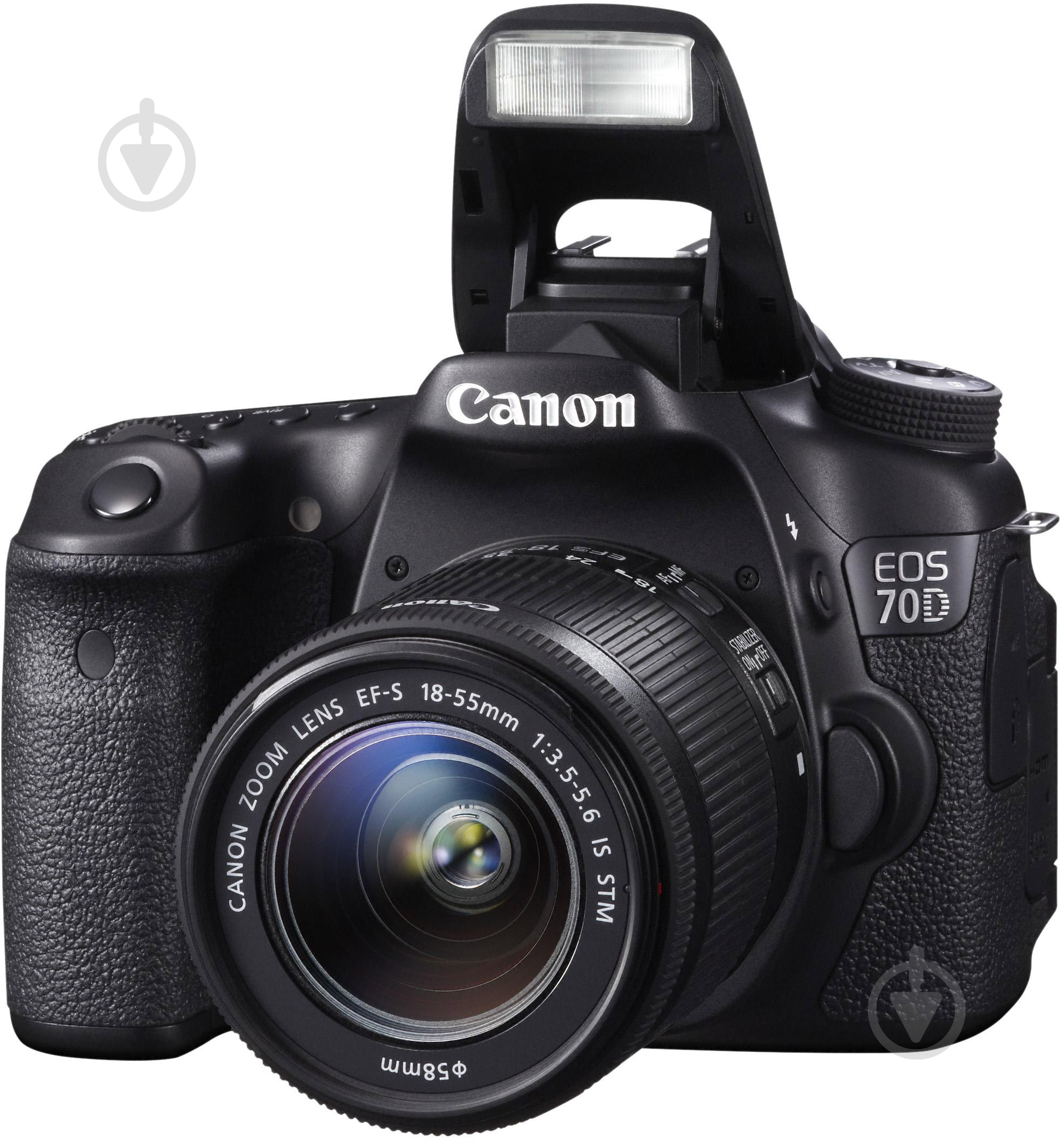 Фотоаппарат Canon EOS 70D 18-55mm IS STM Kit black - фото 2