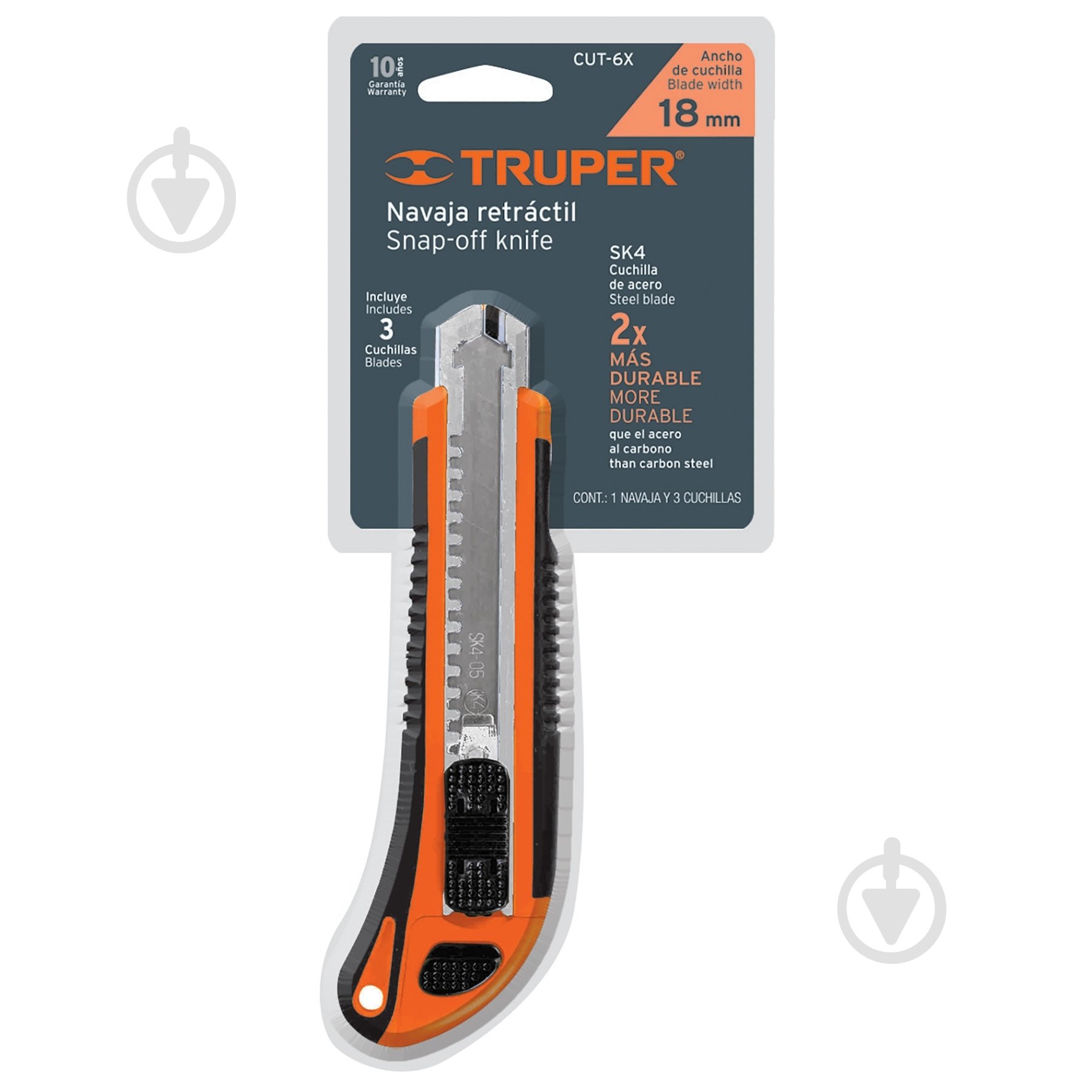 Нож сегментный Truper CUT-6Х - фото 1