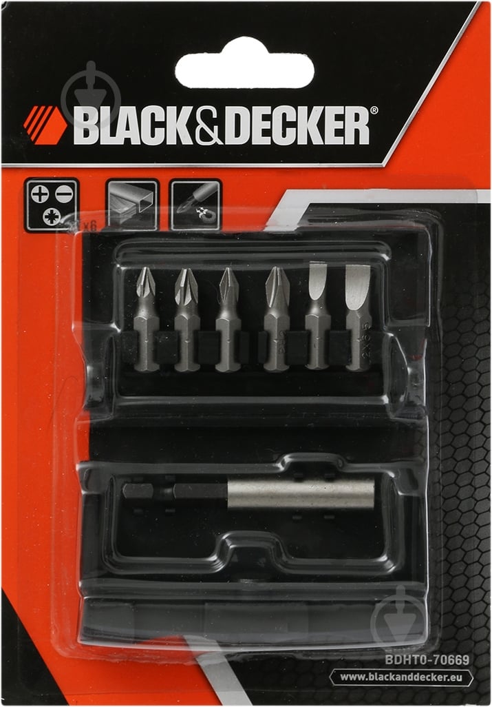 Набор бит Black+Decker BDHT0-70669 - фото 4