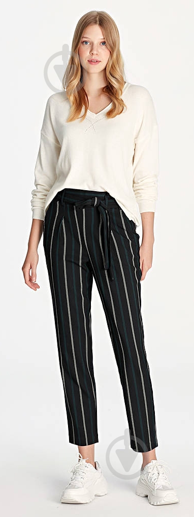 Брюки Mavi STRIPE PANTS 101057-900 р. M черный - фото 3