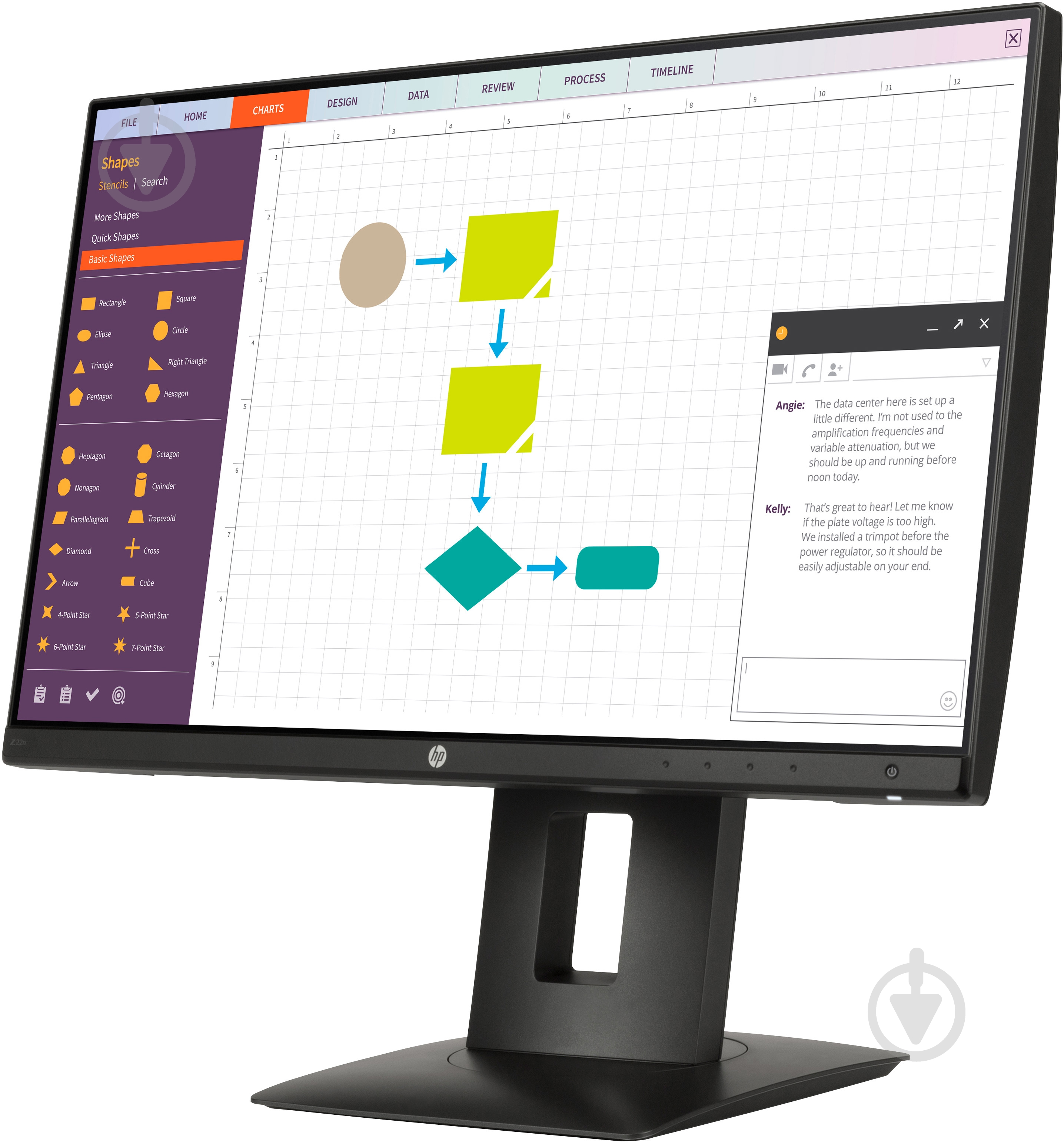 Монитор HP Z22n 21,5" (M2J71A4) - фото 3