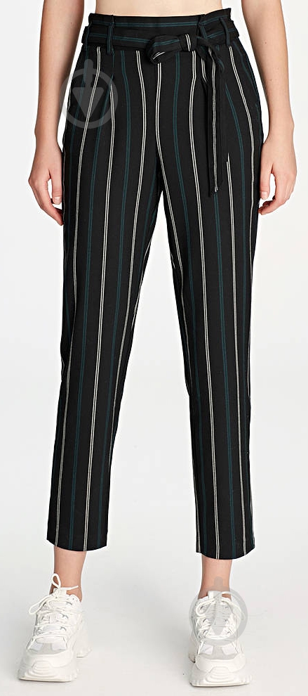 Брюки Mavi STRIPE PANTS 101057-900 р. S черный - фото 1