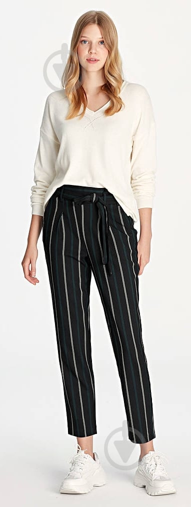 Брюки Mavi STRIPE PANTS 101057-900 р. S черный - фото 3